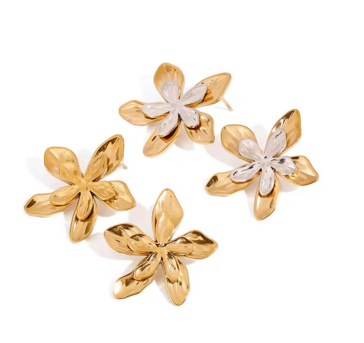 Flower earring